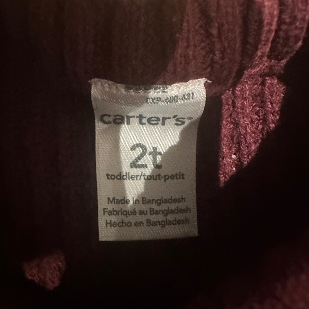 🎉BUNDLE 10 for $20🎉 CARTERS • Toddler boy sweater - Picture 2 of 3